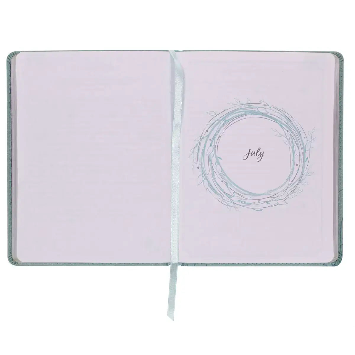 Daily Hope for the Empty Nest Dusty Teal Faux Leather Devotional