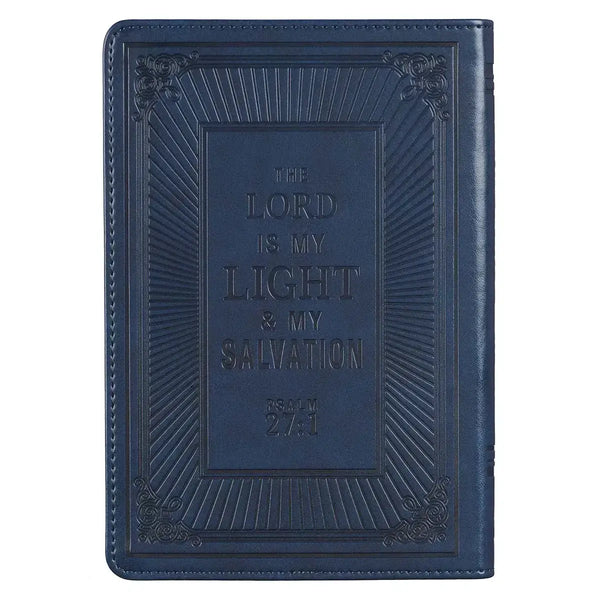 Daily Light for Men Blue Faux Leather Devotional