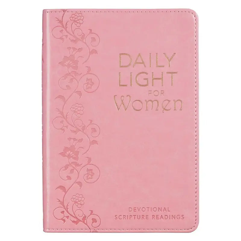 Daily Light for Women Pink Faux Leather Devotional Main image