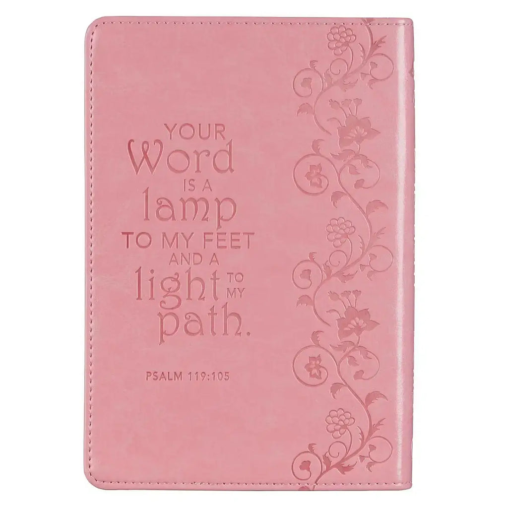 Daily Light for Women Pink Faux Leather Devotional