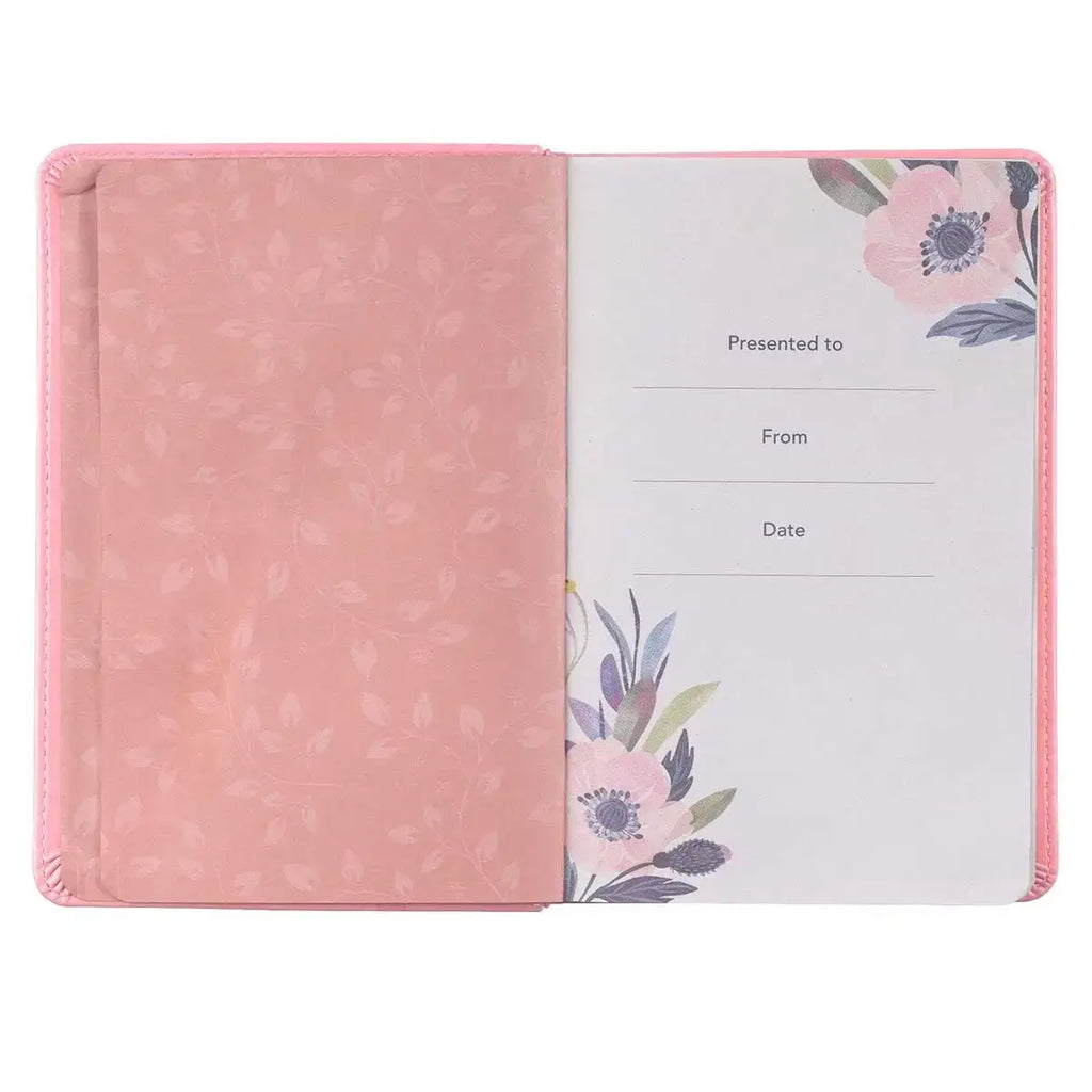Daily Light for Women Pink Faux Leather Devotional