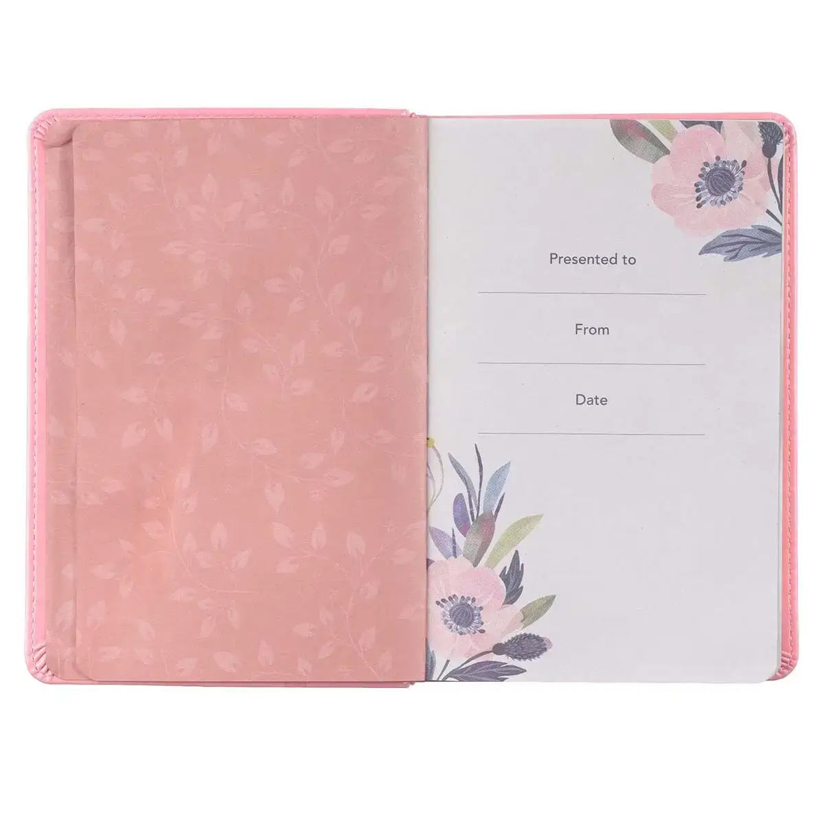 Daily Light for Women Pink Faux Leather Devotional