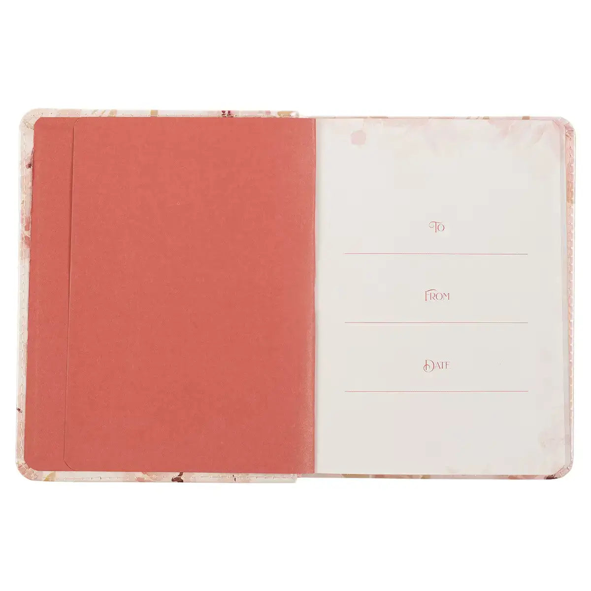 Daily Prayers for Women Pink Floral Faux Leather Devotional