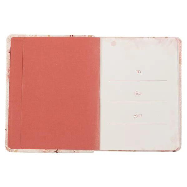 Daily Prayers for Women Pink Floral Faux Leather Devotional