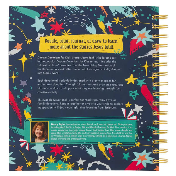Doodle Devotions for Kids: Stories Jesus Told