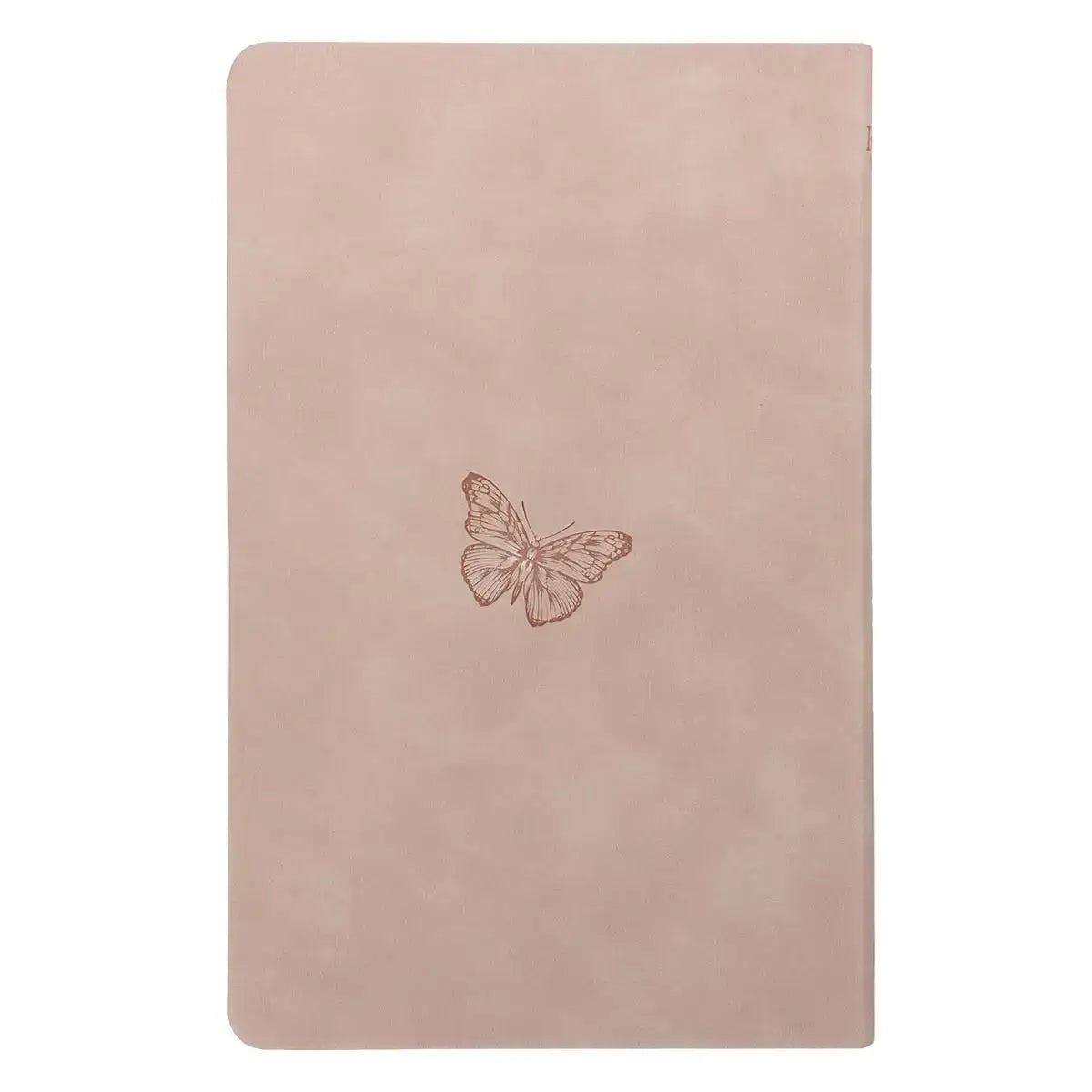 Dusty Pink Floral Faux Leather King James Version Gift Edition Bible