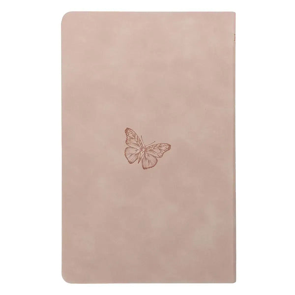 Dusty Pink Floral Faux Leather King James Version Gift Edition Bible