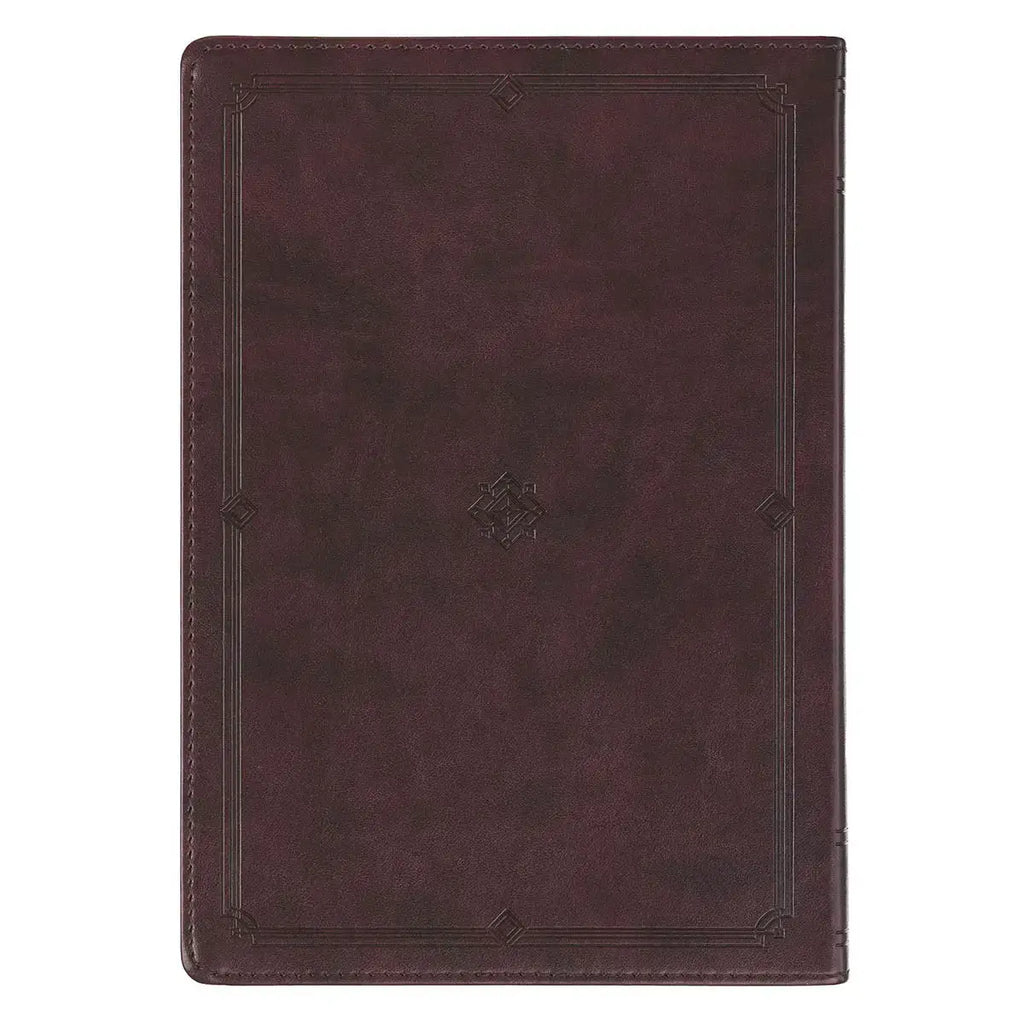 Every Day with Jesus: 366-Day Burgundy Faux Leather Devotional