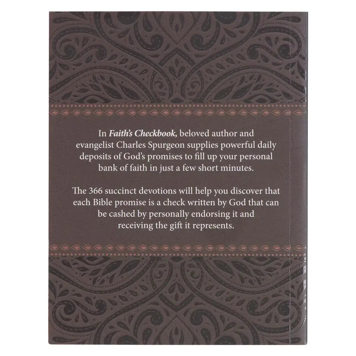 Faith's Checkbook Brown Softcover One-Minute Devotions Secondary image