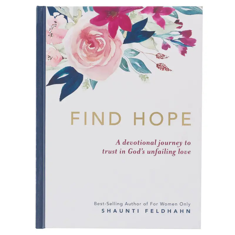 Find Hope White Hardcover Devotional Main image