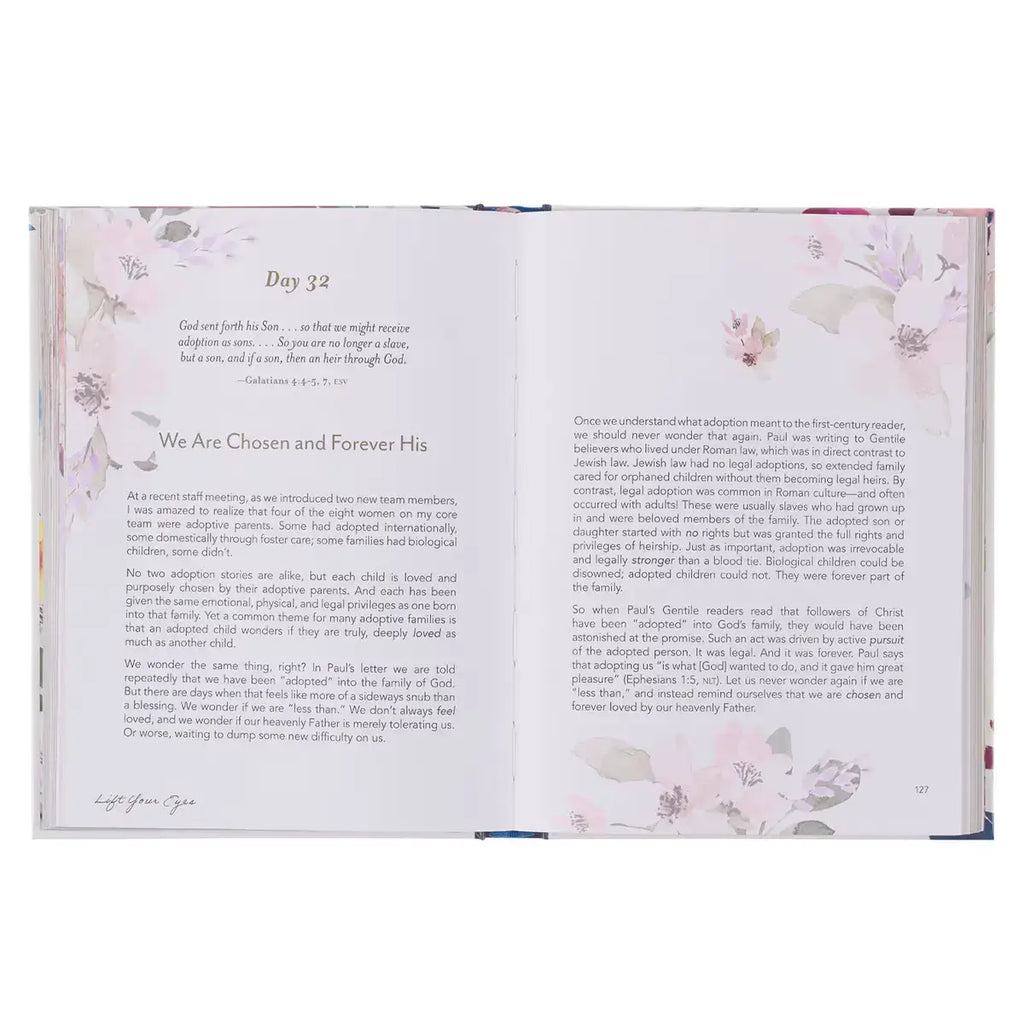 Find Hope White Hardcover Devotional