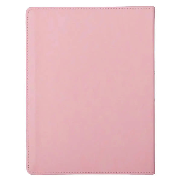 Find Rest Pink Faux Leather Devotional