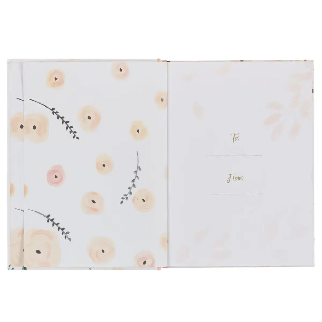 Find Rest Pink Floral Hardcover Devotional