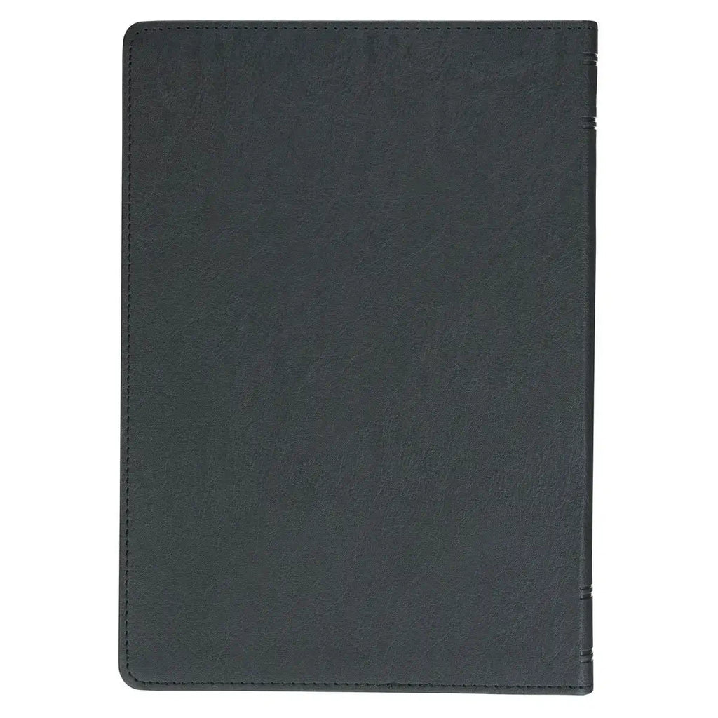 God's Daily Wisdom For Men Black Faux Leather Devotional
