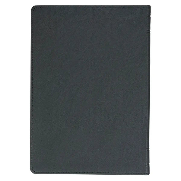 God's Daily Wisdom For Men Black Faux Leather Devotional