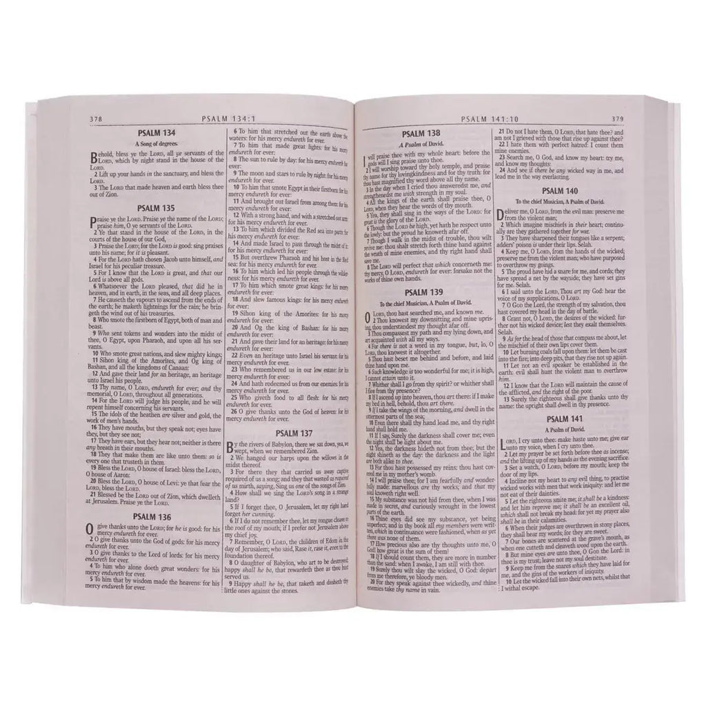 Gold Olive Branch Softcover King James Version Outreach Bible