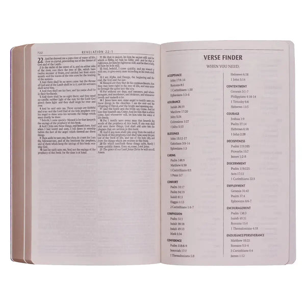 Gold Olive Branch Softcover King James Version Outreach Bible