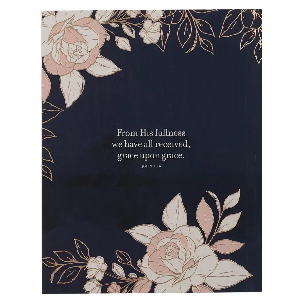 Grace for Today Navy Blue Softcover One-Minute Devotion