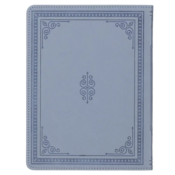 Hope That Endures Blue Faux Leather Devotional