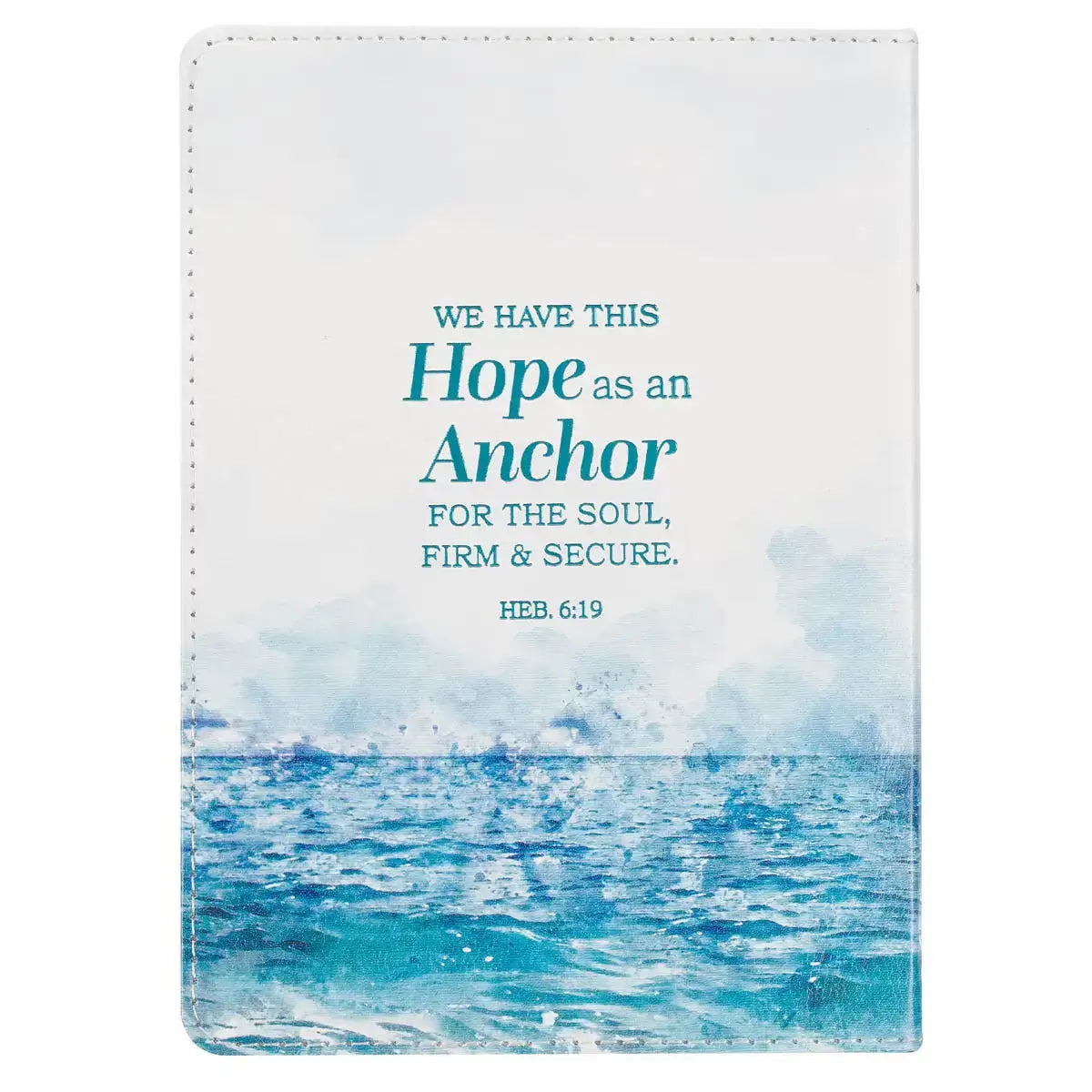 Hope that Restores White Faux Leather Devotional