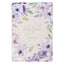 Lavender Floral Faux Leather Giant Print Full-size King James Version Bible with Thumb Index