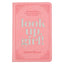 Look Up, Girl! Pink Faux Leather Devotional