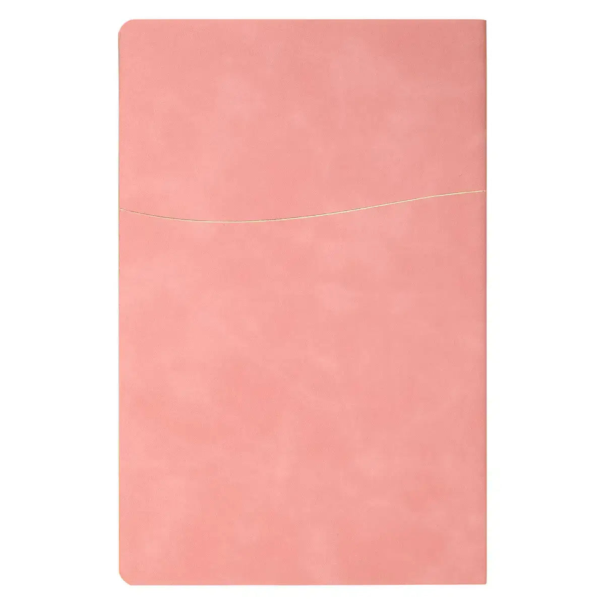 Marbled Coral Pink Faux Leather King James Version Gift Bible