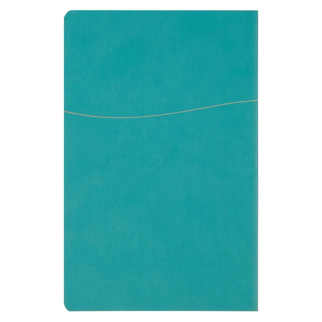 Marbled Teal Faux Leather King James Version Gift Bible