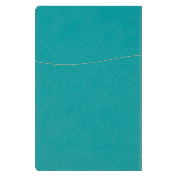 Marbled Teal Faux Leather King James Version Gift Bible