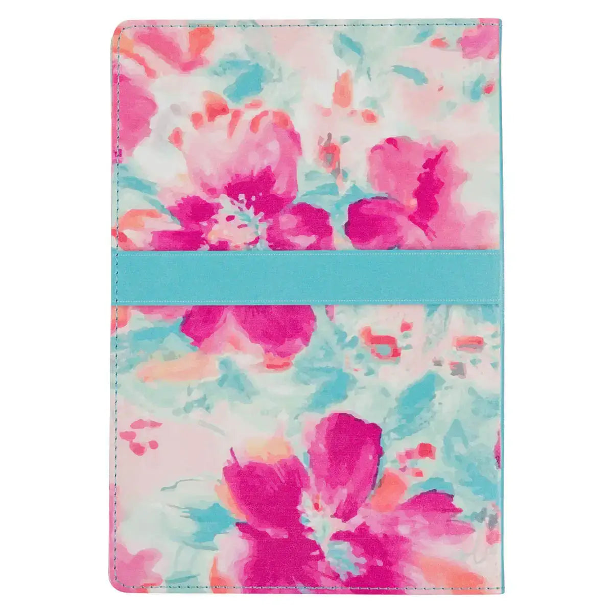 Moments with God for Teen Girls Pink Floral Faux Leather Gift Book Secondary image