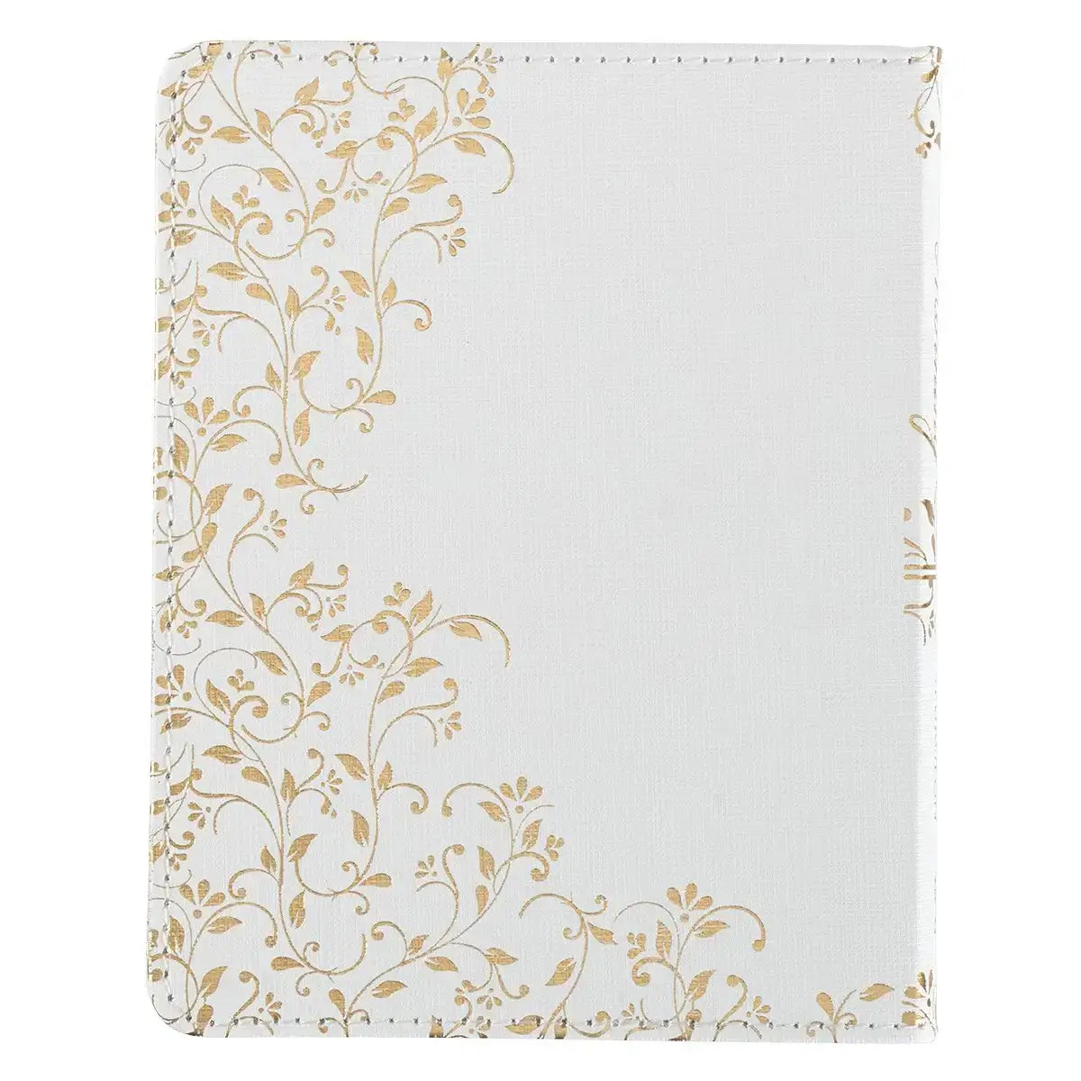 Morning by Morning White Faux Leather One-Minute Devotions Secondary image
