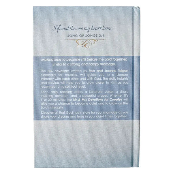 Mr. & Mrs. 366 Devotions for Couples Hardcover Edition