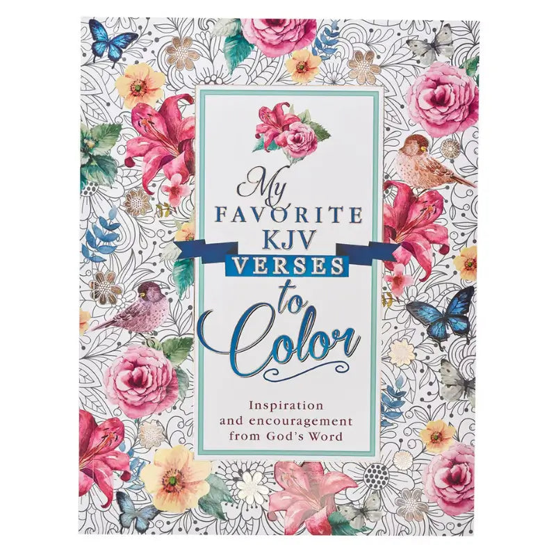 My Favorite KJV Verses to Color Coloring Book Main image