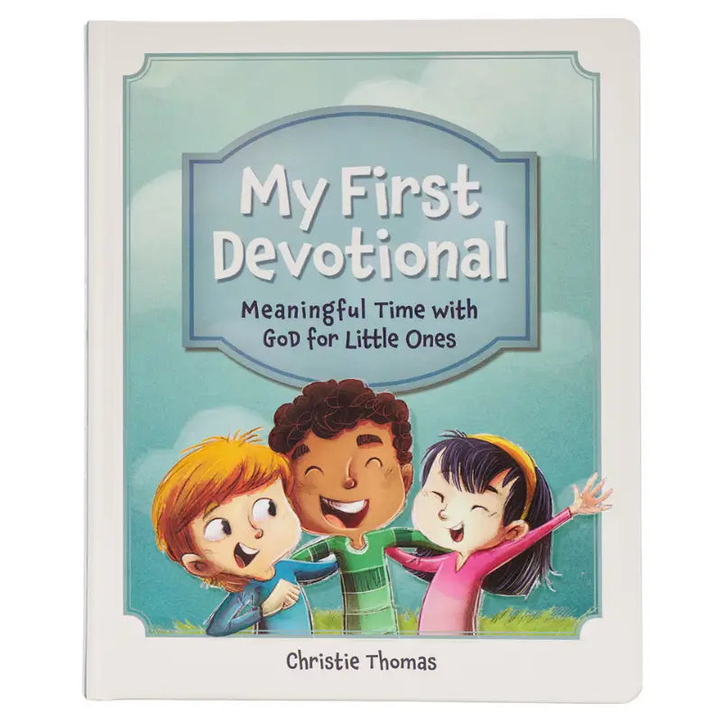 My First Devotional Teal Hardcover Devotional Book Main image
