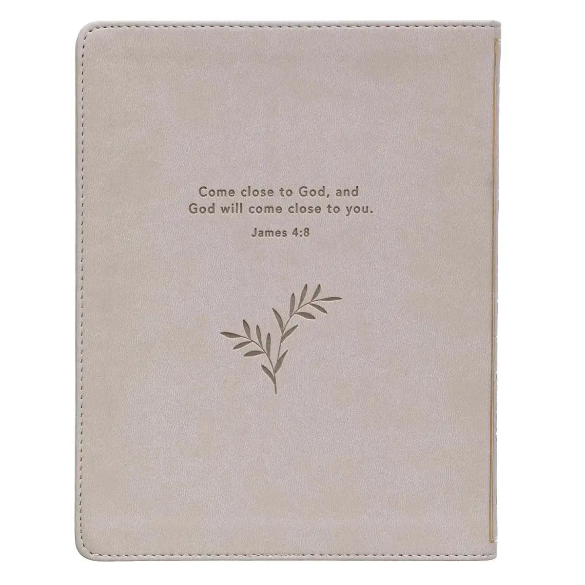 My Quiet Time Cappuccino Faux Leather Devotional Secondary image