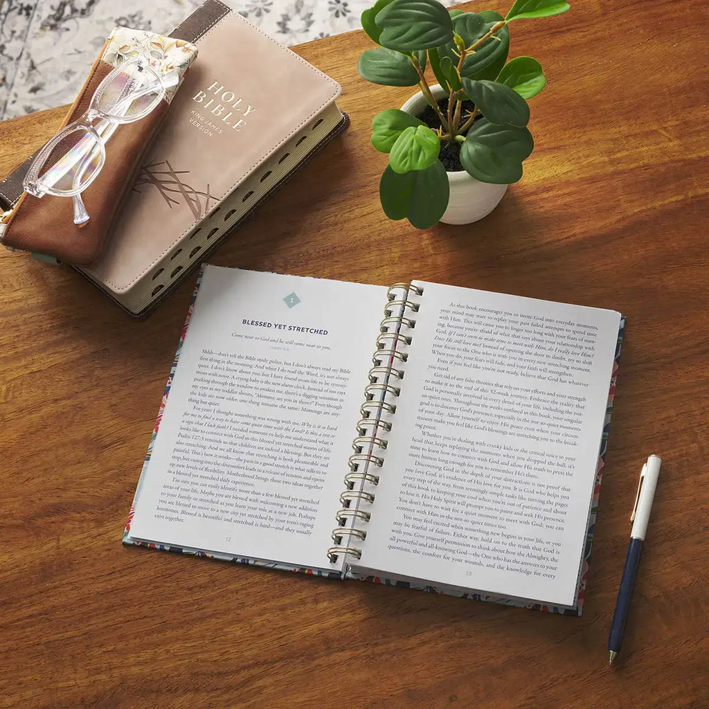 Not-So-Quiet Times with God for Moms: 52-Week Devotional & Prayer Journal