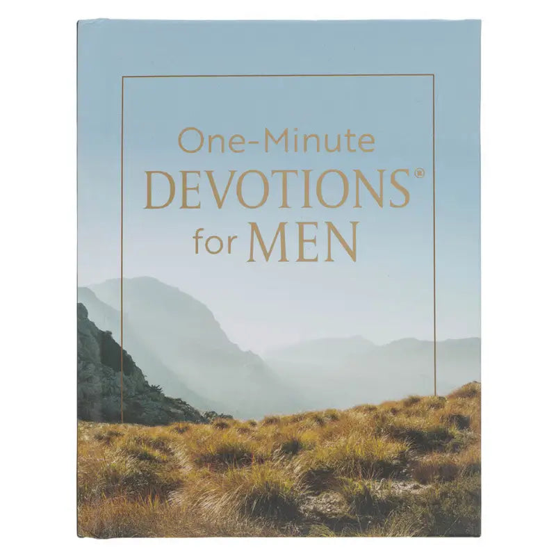 One-Minute Devotions¨ for Men Hardcover Devotional
