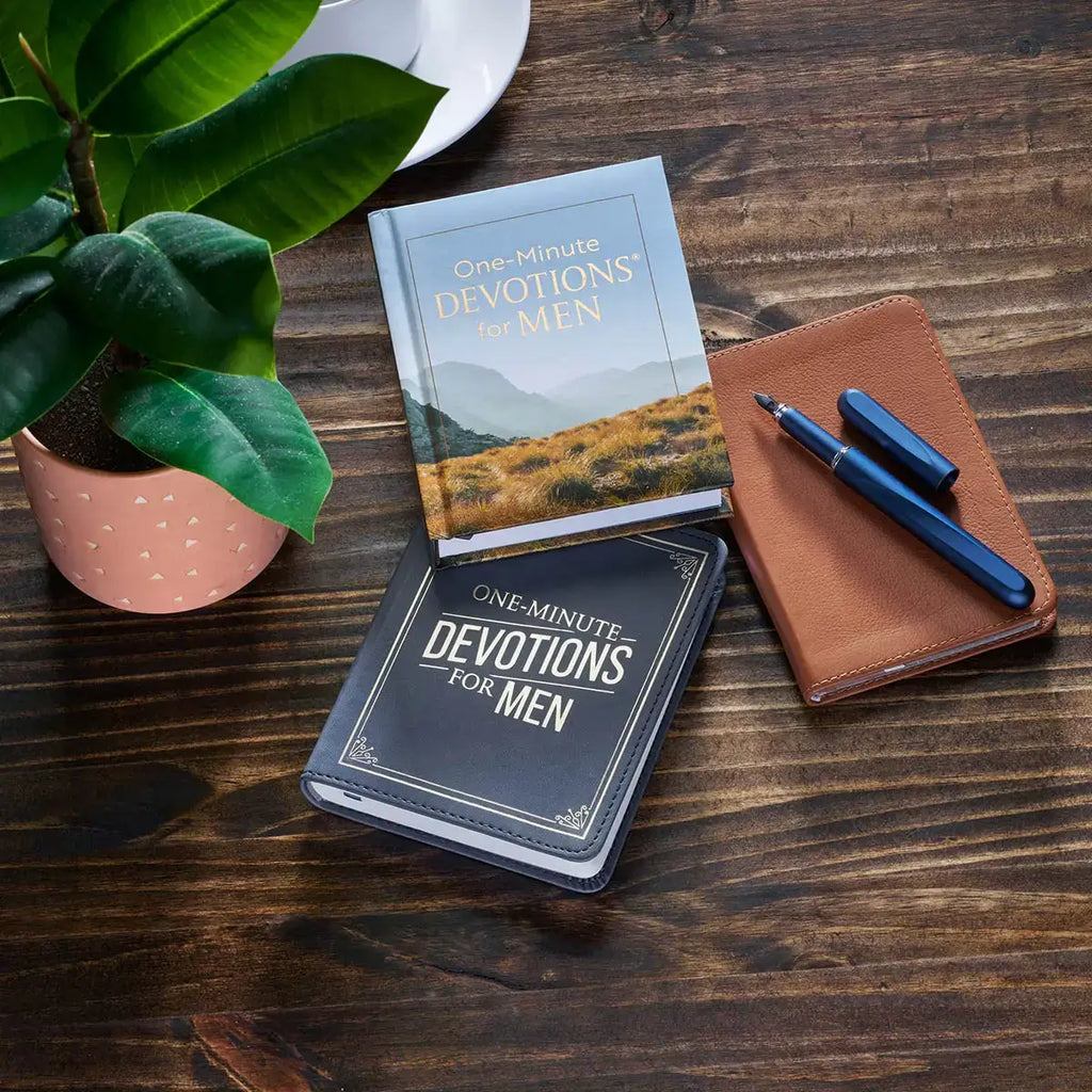 One-Minute Devotions for Men Hardcover Devotional