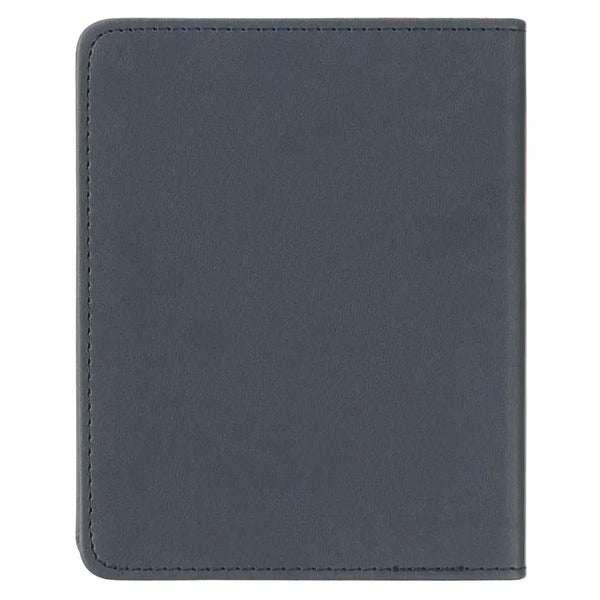 One-Minute Devotions for Men Slate Blue Faux Leather Devotional