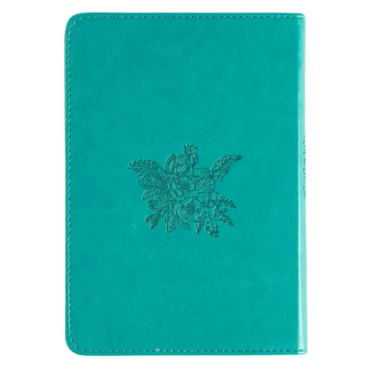 One Minute With God For Women Teal Faux Leather Devotional