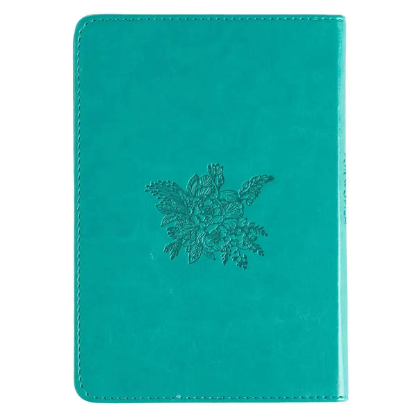 One Minute With God For Women Teal Faux Leather Devotional