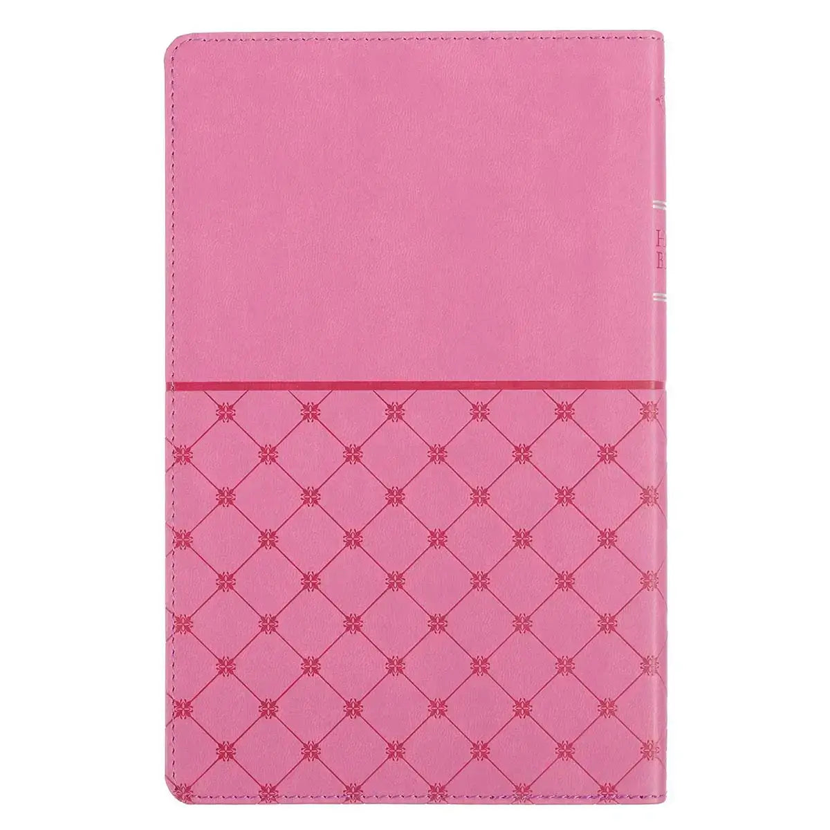 Pink Faux Leather King James Version Gift Edition Bible