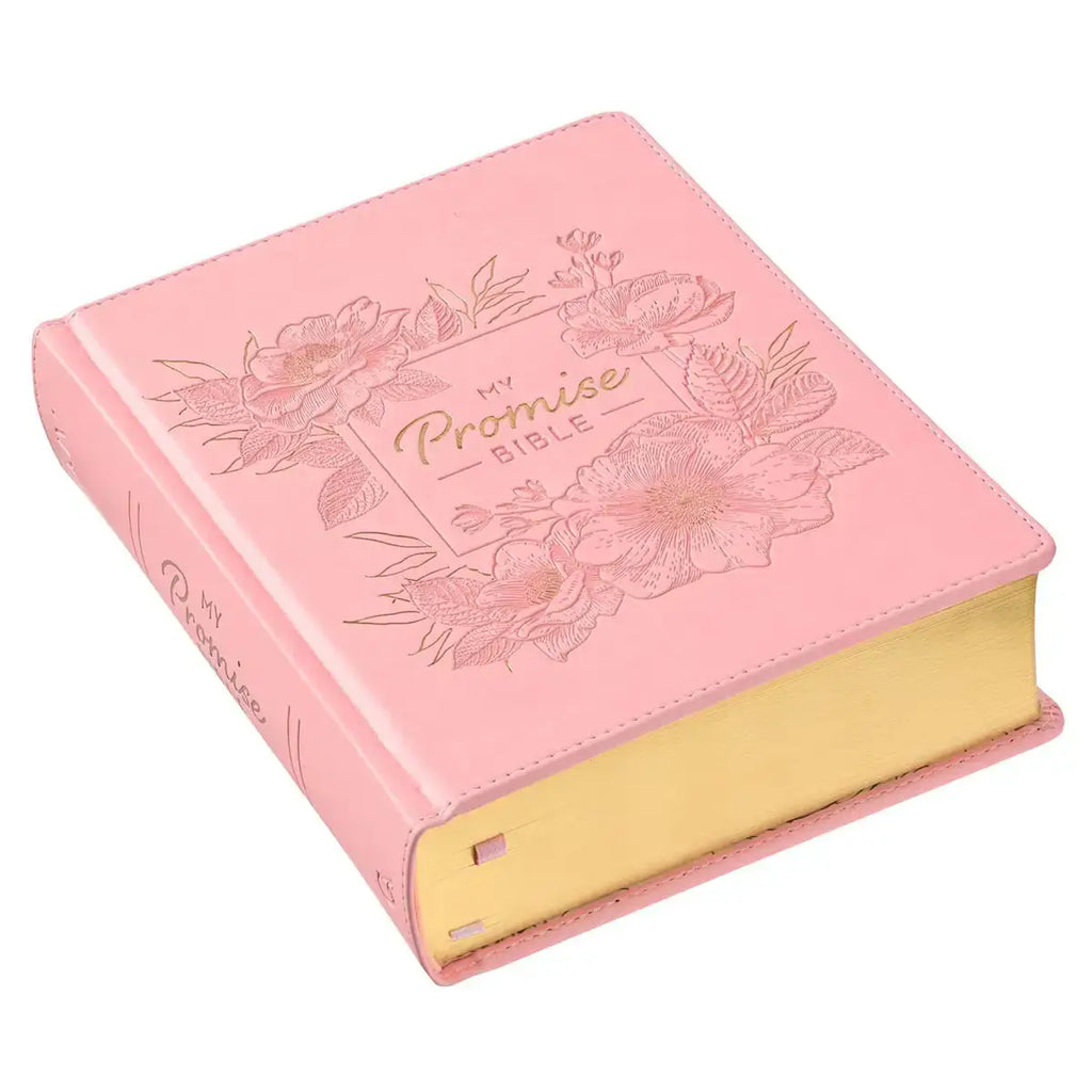 Pink Hardcover Faux Leather KJV My Promise Bible