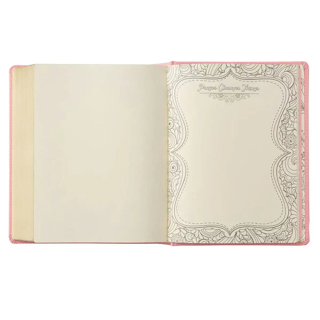 Pink Hardcover Faux Leather KJV My Promise Bible