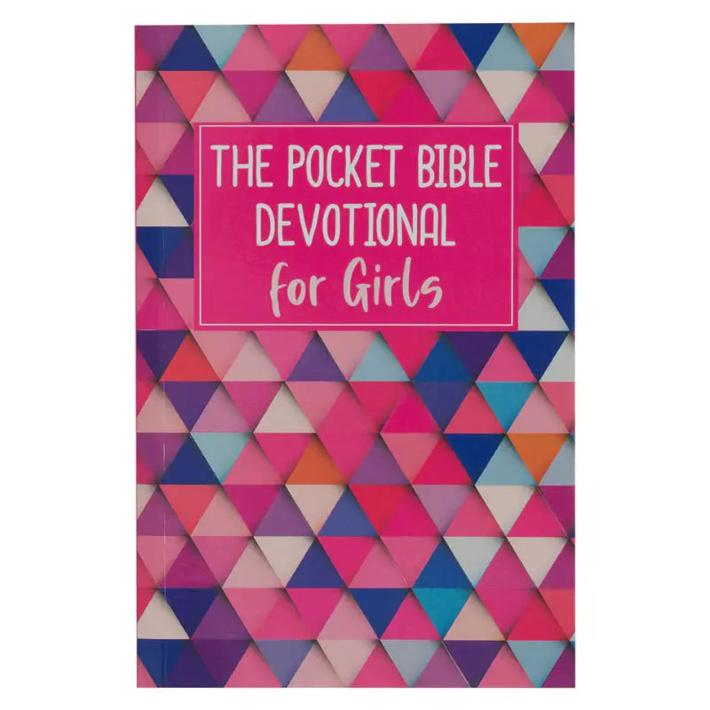 Pocket Bible Devotional for Girls in Pink Paperback Edition Main image