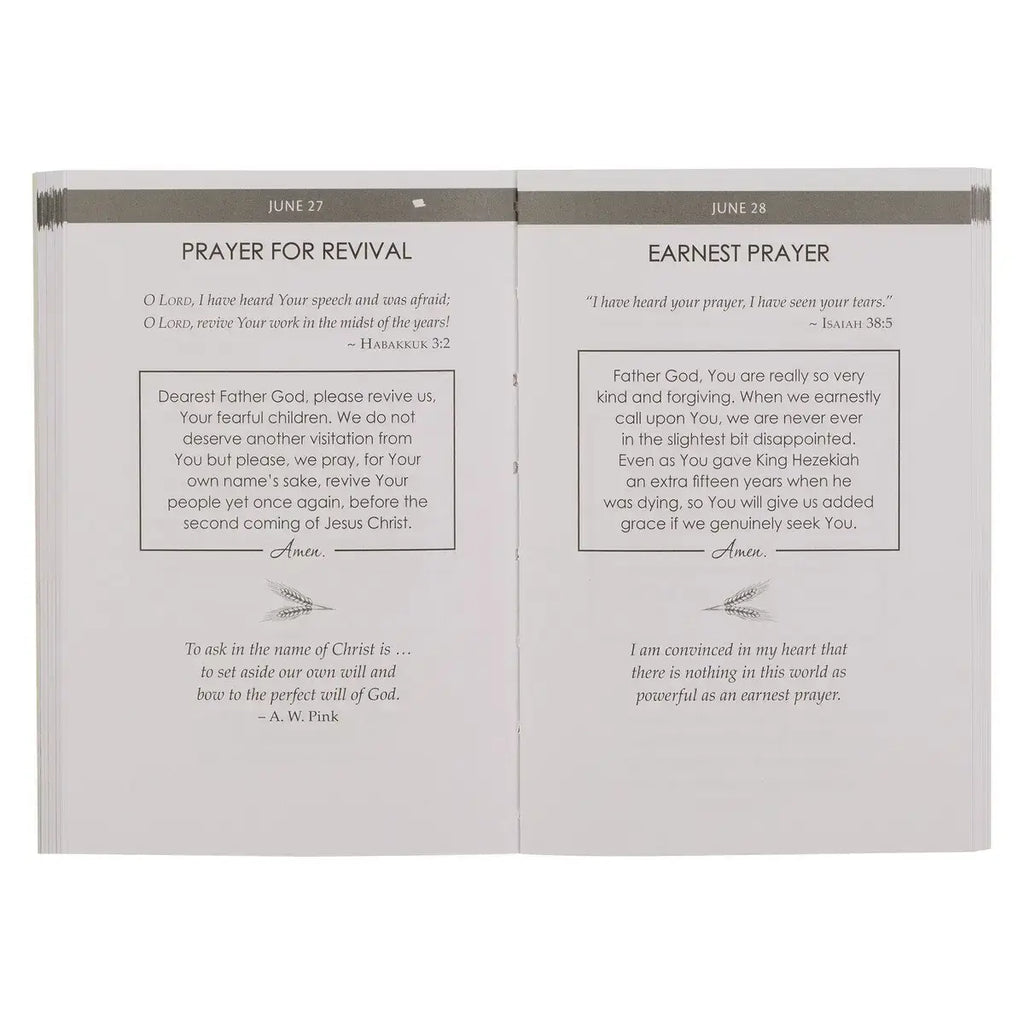 Pocket Prayers for Every Day Daily Prayer Devotional
