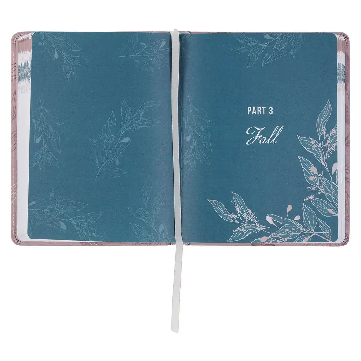 Prayers for a Woman's Heart Dusty Pink Faux Leather Devotional