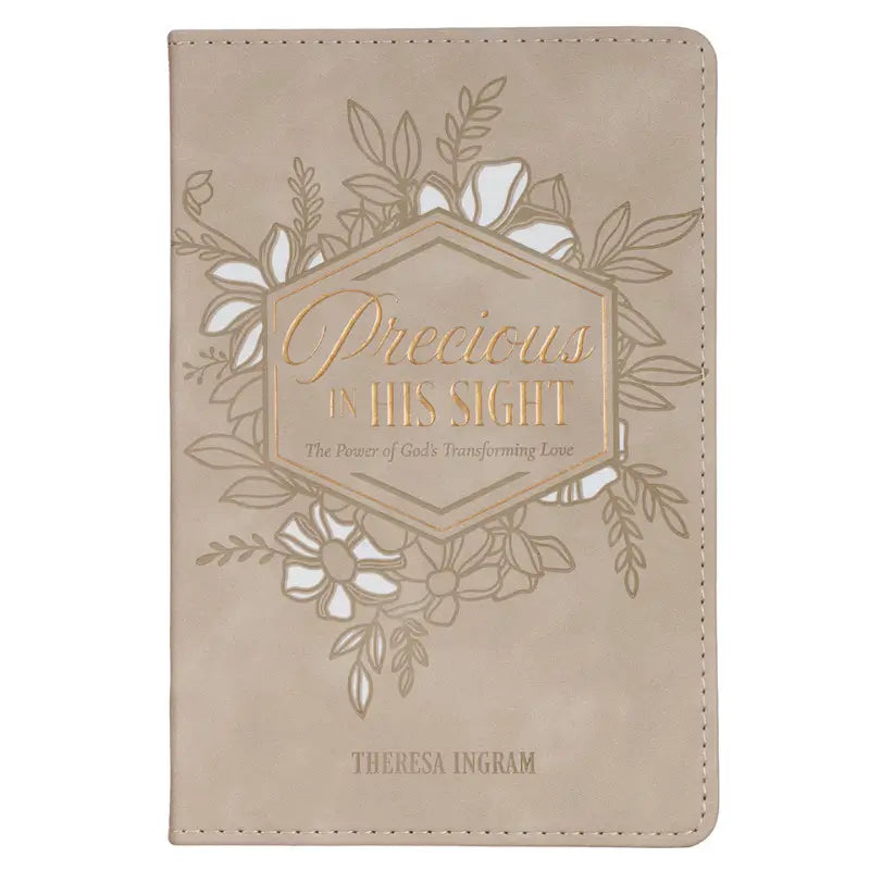 Precious in His Sight Taupe Faux Leather Gift Book Main image