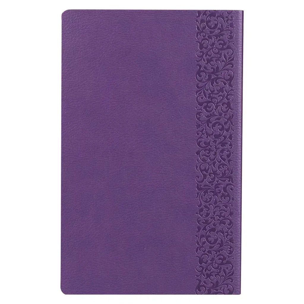 Purple Faux Leather King James Version Gift & Award Bible
