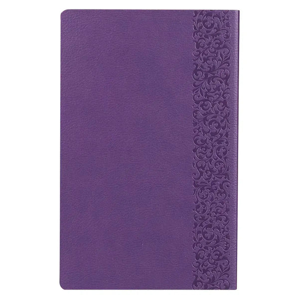 Purple Faux Leather King James Version Gift & Award Bible